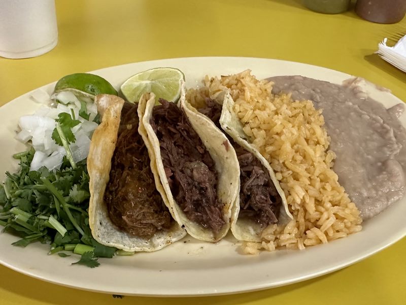 El Tacaso food